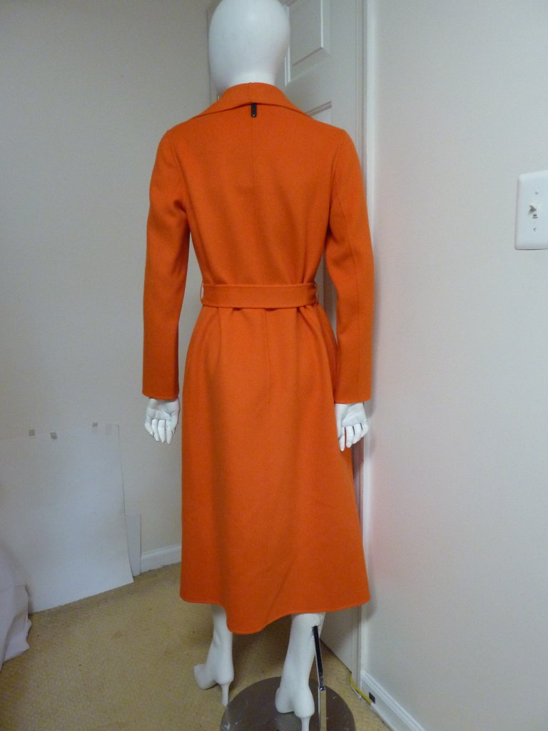 Mackage Mai-Cn Double-Face Wool Wrap Long Coat — image 8 of 8